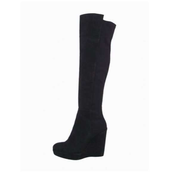 Stuart Weitzman Shoes - Stuart Weitzman Knee High Shaft  Boots, Size 9.5, Black